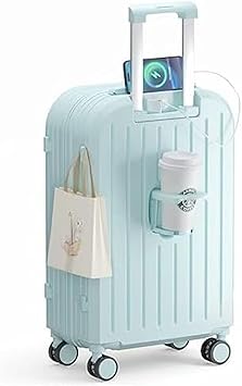 Amazon | [売店] スーツケース usbポート付き カップホルダー